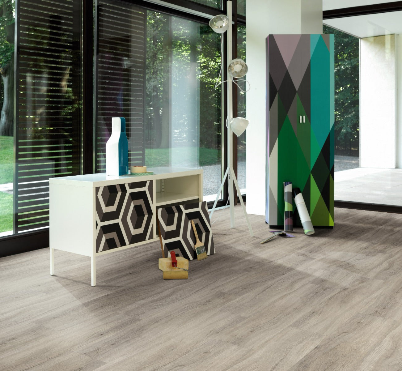 Oak pastel-grey