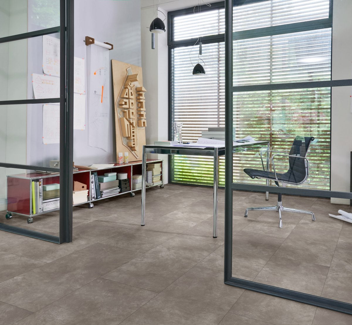 Concrete dark grey