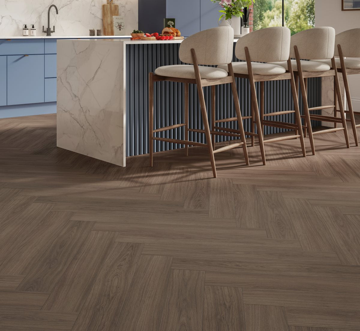 Oak Artemis coffee brown