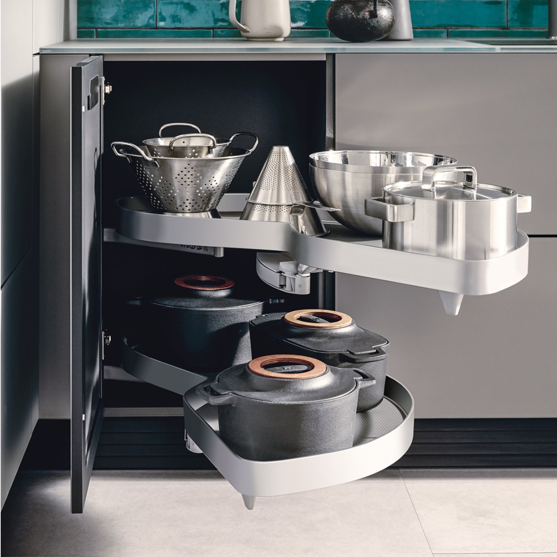 German kitchen storage and organisation solutions