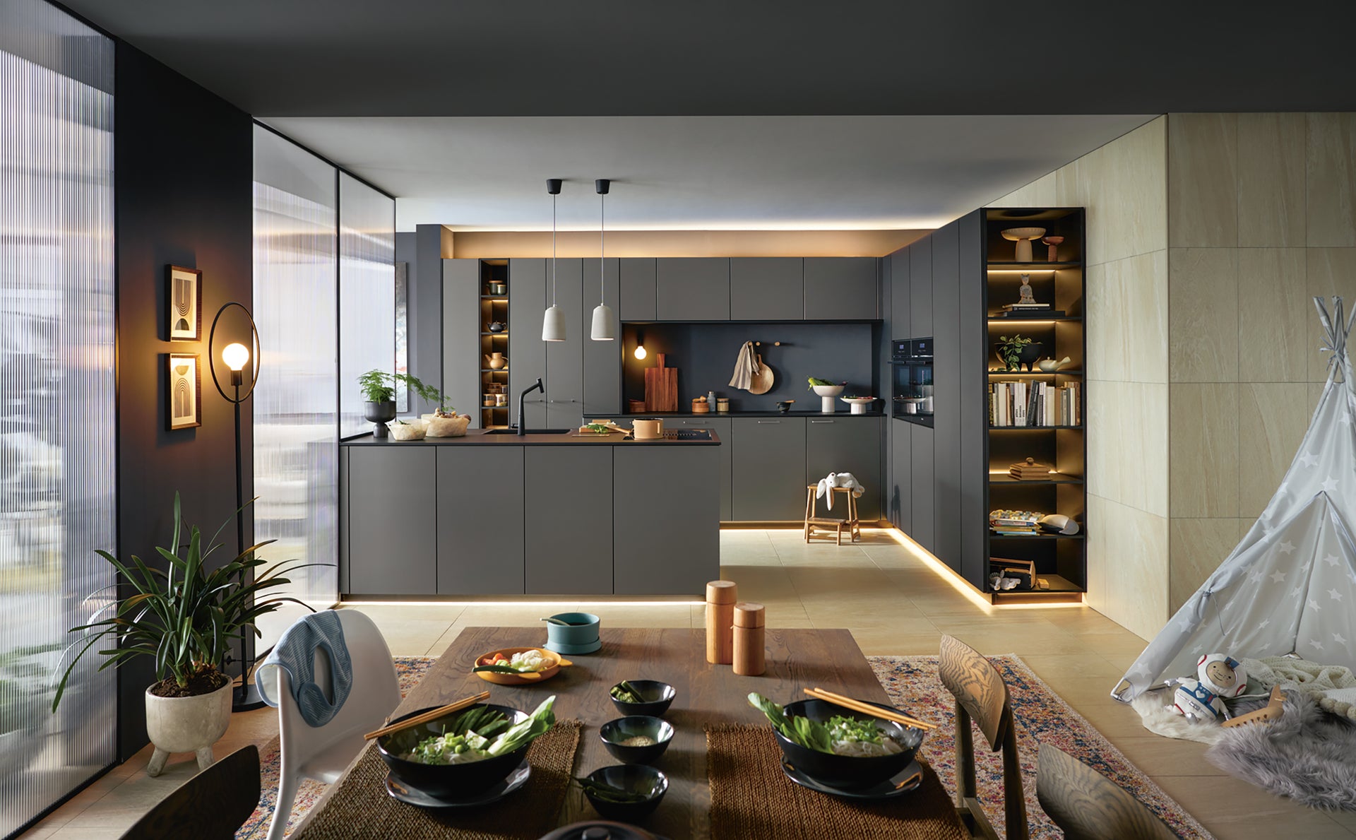 German kitchen storage and organisation solutions