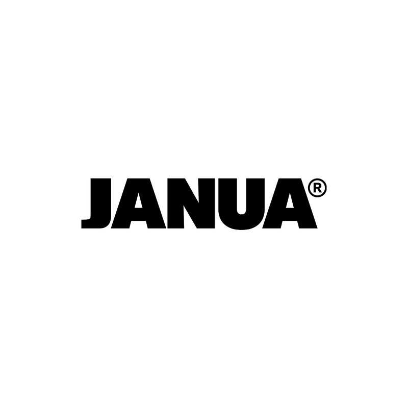 Black Janua logo on a white background