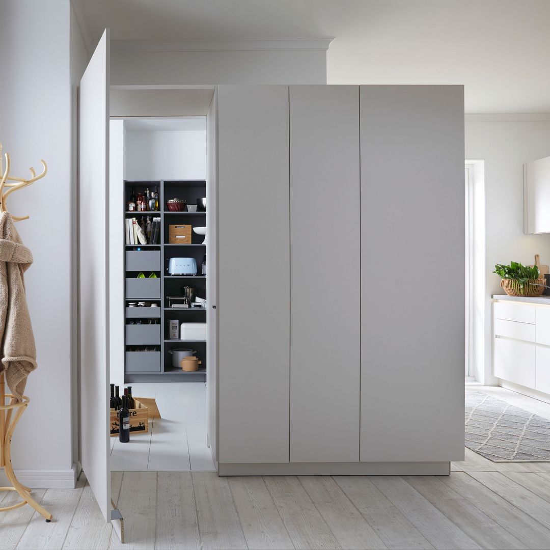 Luxury kitchen pantry planning and concealed storage