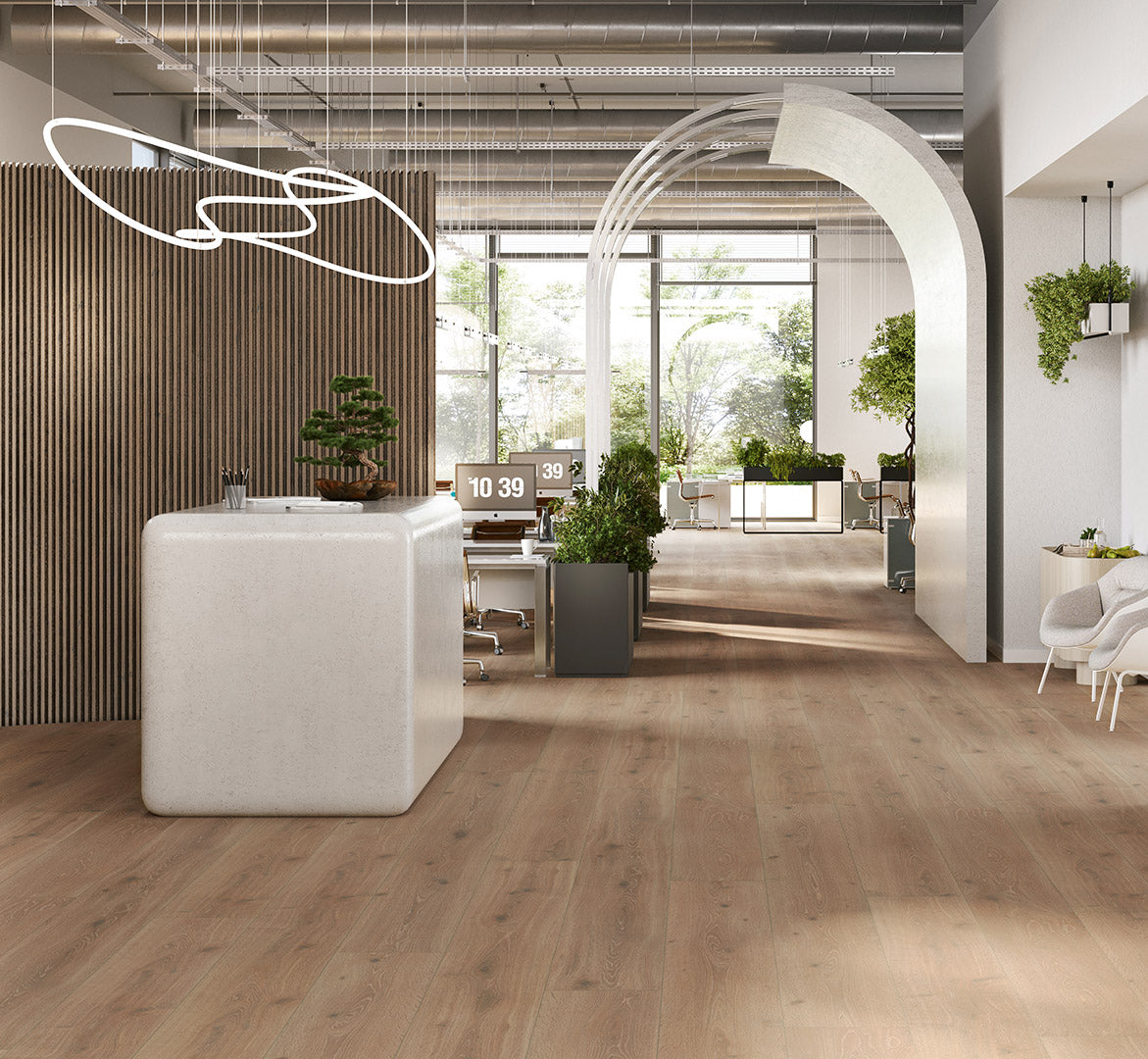 Oak Castell limed