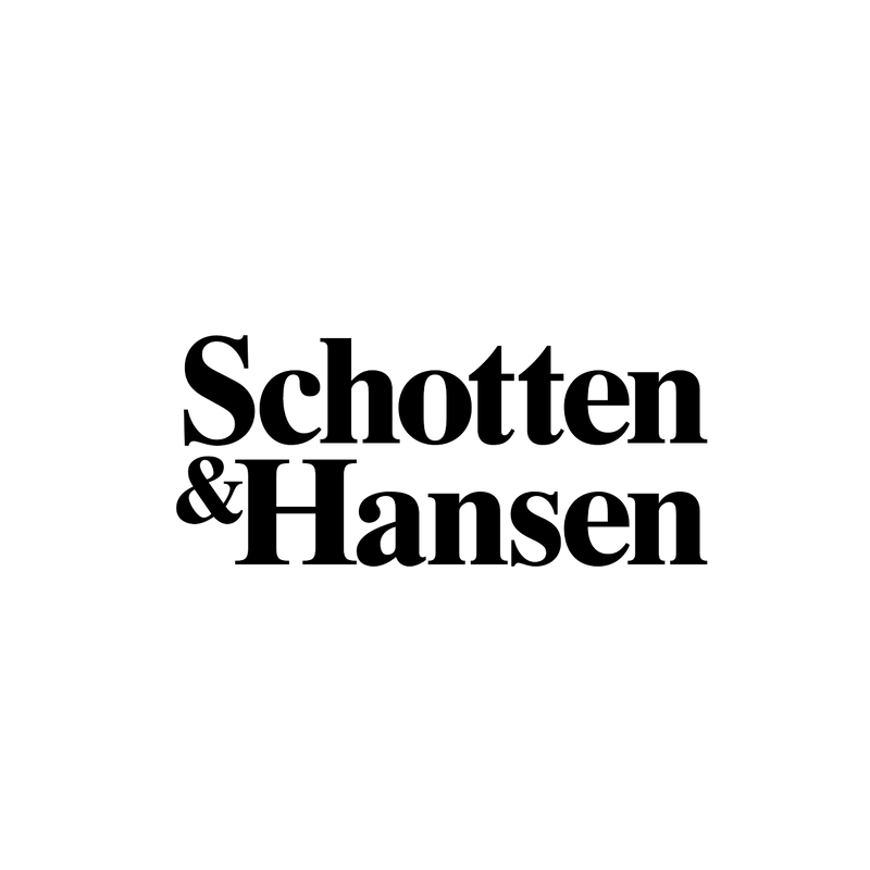 Black text 'Schotten & Hansen' on a white background